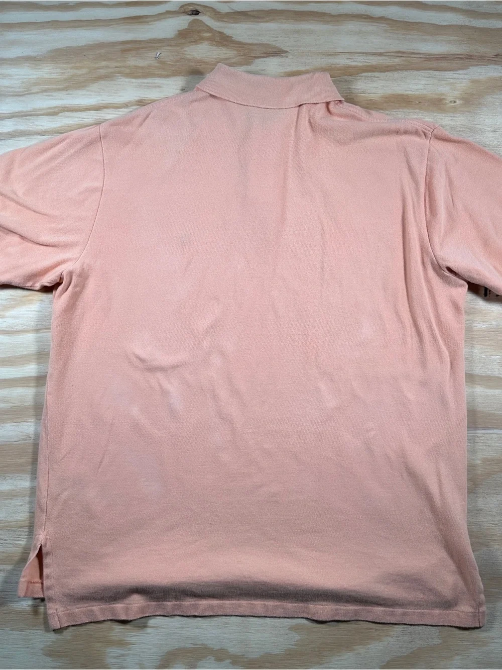 Polo by Ralph Lauren Peach Short-Sleeve Polo with Embroidered Pony
